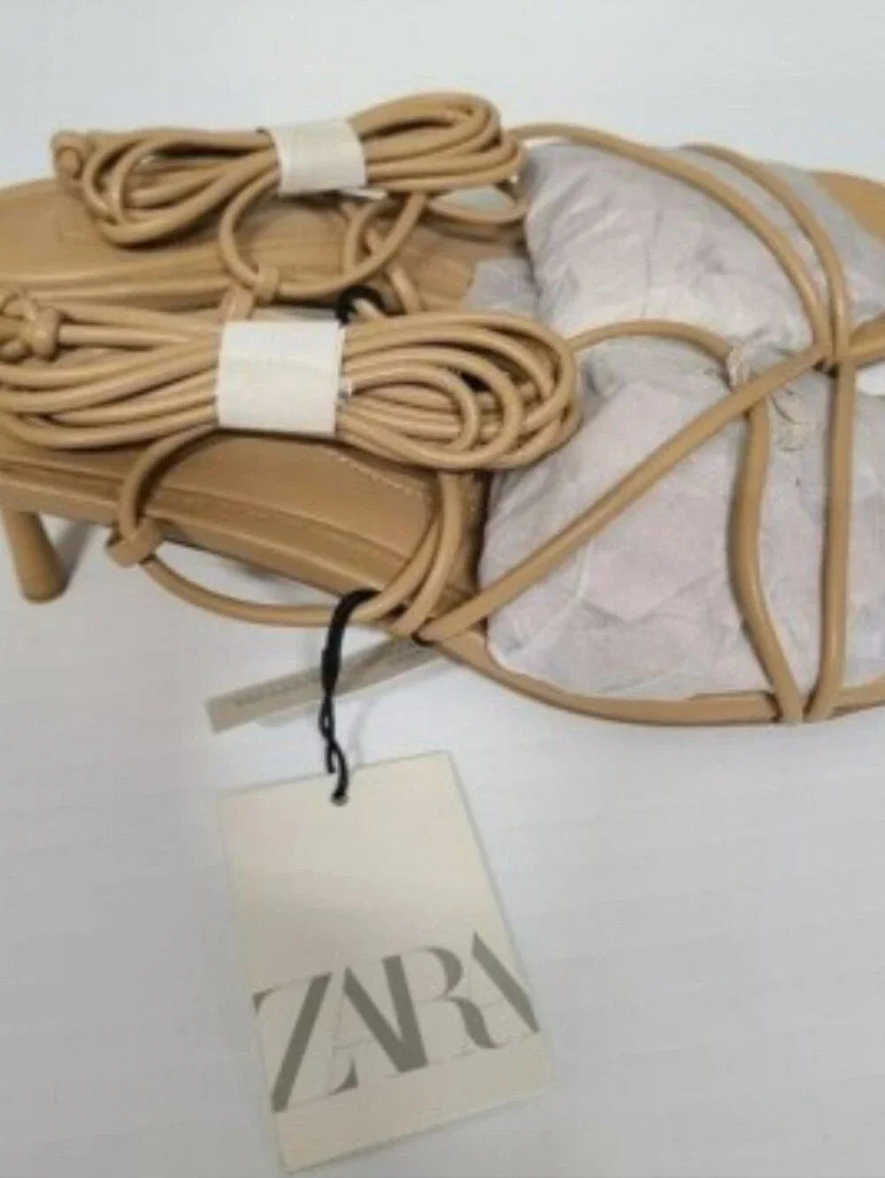 Zara Strappy Kitten Heels - Picture 6 of 15